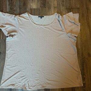 2 Adrianna Papell Black Blouses and 2 black shirts. Selling all together.